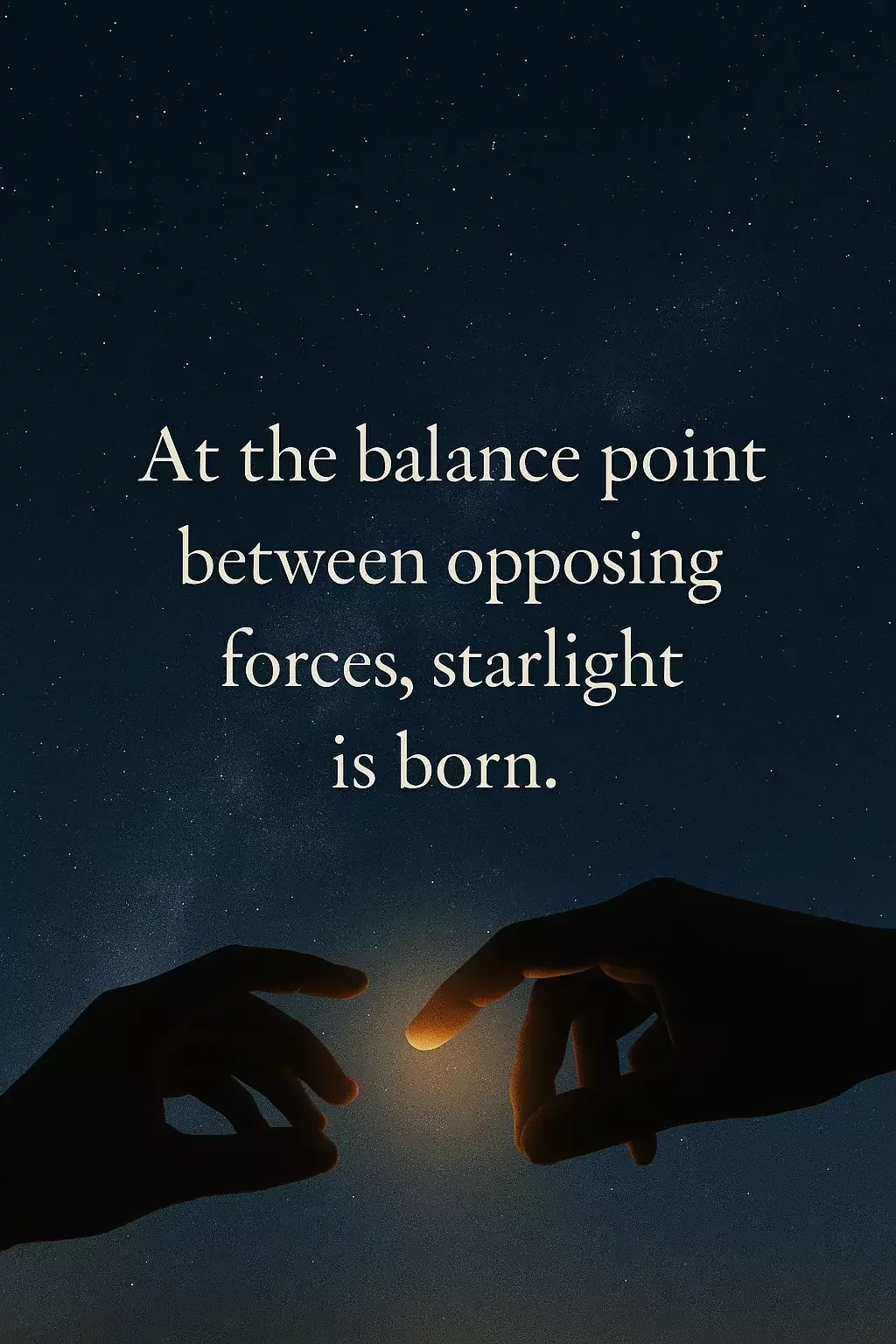Starlight and Black Holes: The Balance of Love and the Alchemy of Healing Together